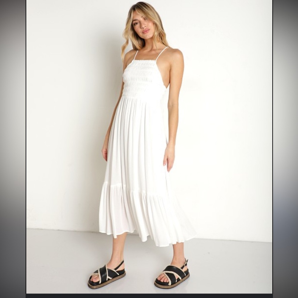 Z Supply White Maxi Dress